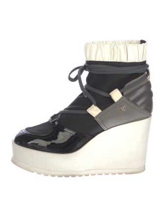 Chanel 2019 Interlocking CC Logo Boots