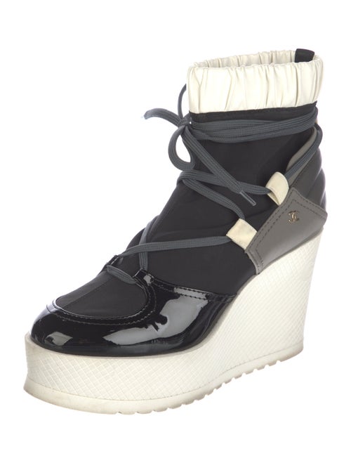 Chanel 2019 Interlocking CC Logo Boots