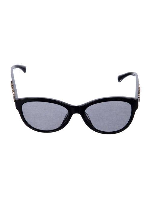 Chanel Interlocking CC Logo Wayfarer Sunglasses