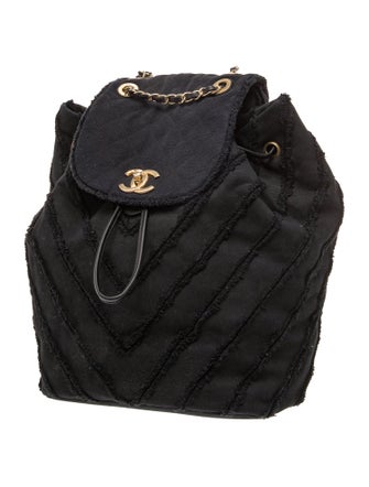 Chanel Paris-Cuba Canvas Twist Backpack