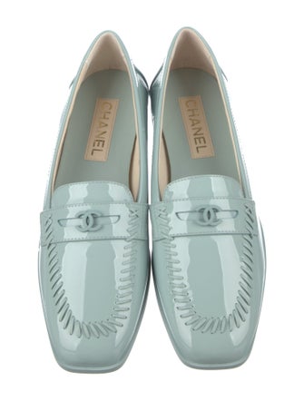 Chanel 2024 Interlocking CC Logo Loafers