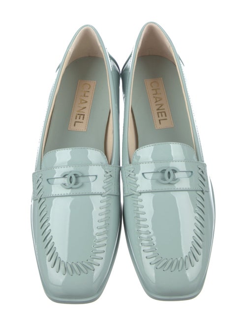 Chanel 2024 Interlocking CC Logo Loafers