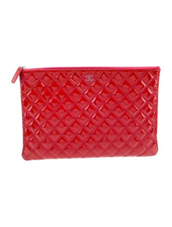 Chanel Large Patent O-Case