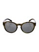 Chanel Round Mirrored Sunglasses