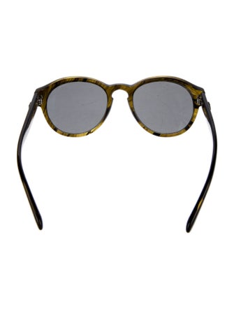 Chanel Round Mirrored Sunglasses