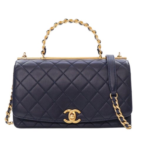 Chanel Interlocking CC La Parisienne Flap Small