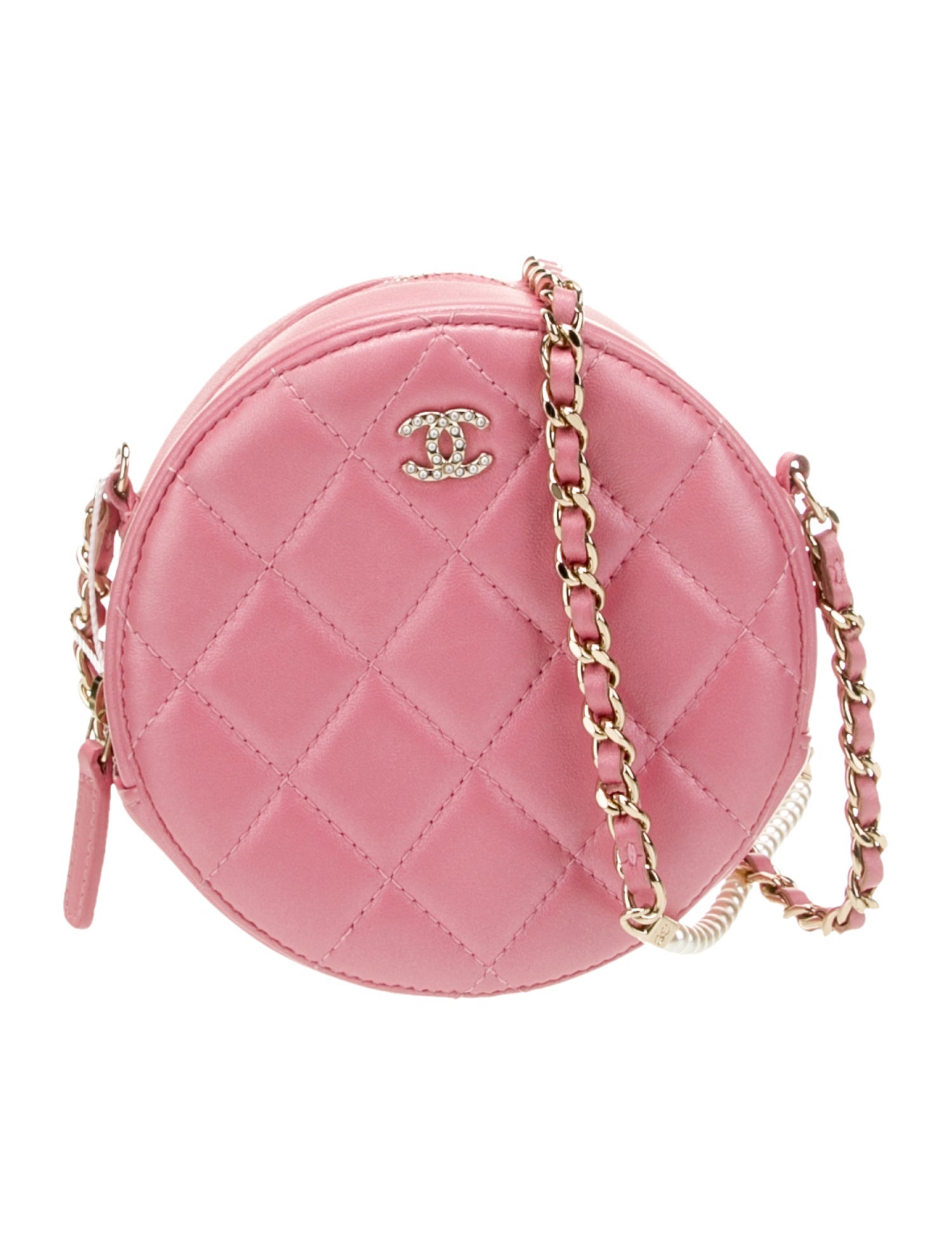 Chanel Pearl Round Crossbody