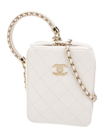 Chanel Quilted Chain Handle Bag