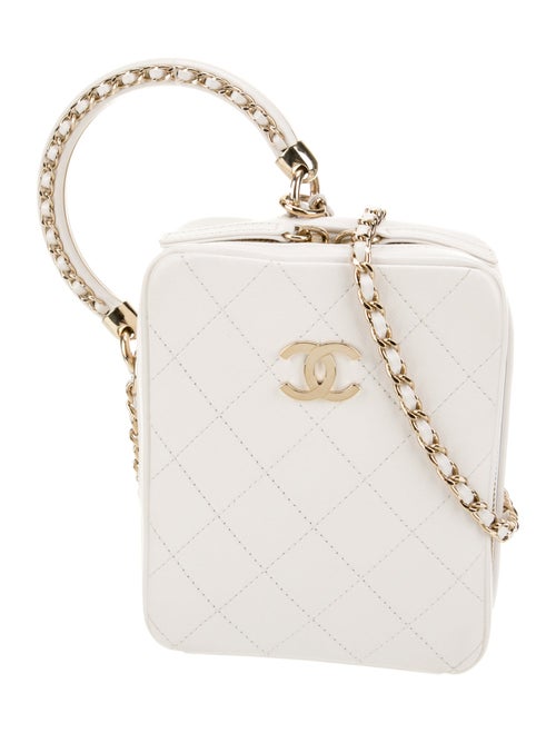 Chanel Quilted Chain Handle Bag