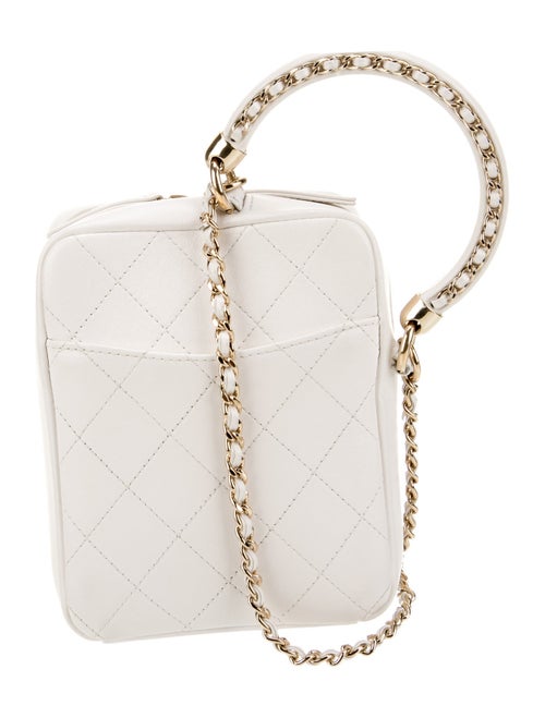 Chanel Quilted Chain Handle Bag
