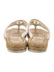 Chanel 2022 Interlocking CC Logo Espadrilles