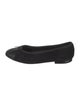 Chanel Interlocking CC Logo Bow Accents Ballet Flats