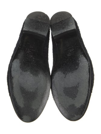 Chanel Interlocking CC Logo Bow Accents Ballet Flats