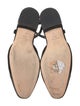 Chanel Interlocking CC Logo Velvet Slingback Flats