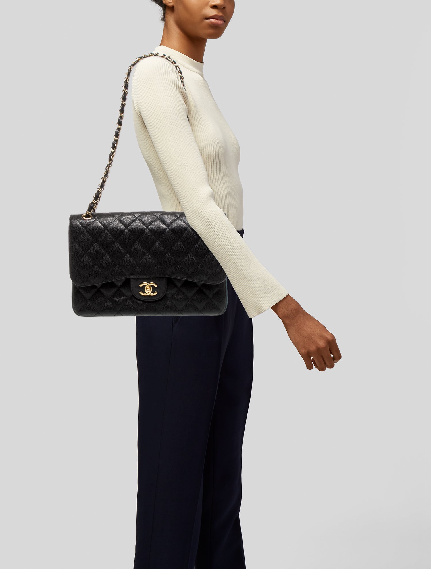 Chanel Classic Jumbo Double Flap Bag