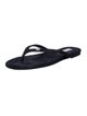 Chanel 2024 Interlocking CC Logo Flip Flops