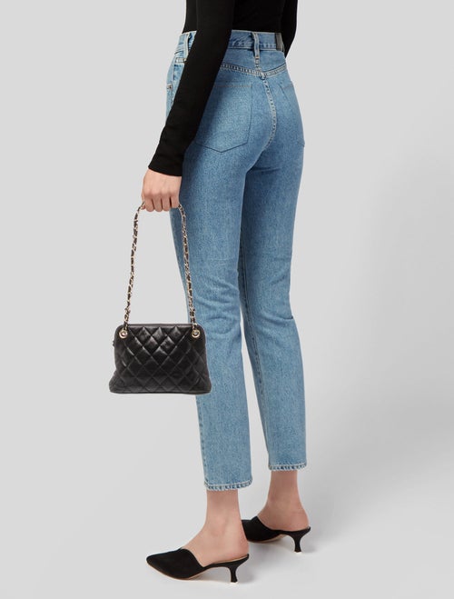 Chanel Quilted Chain Link Shoulder Bag