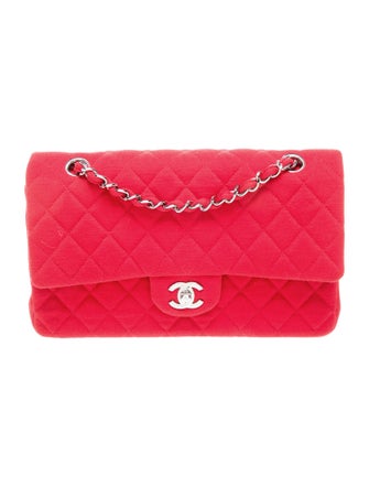 Chanel Classic Medium Jersey Double Flap Bag