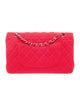 Chanel Classic Medium Jersey Double Flap Bag