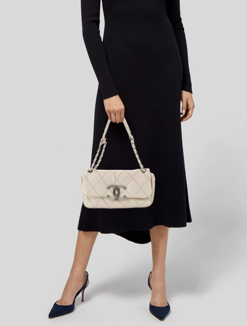 Chanel Quilted CC Flap Bag