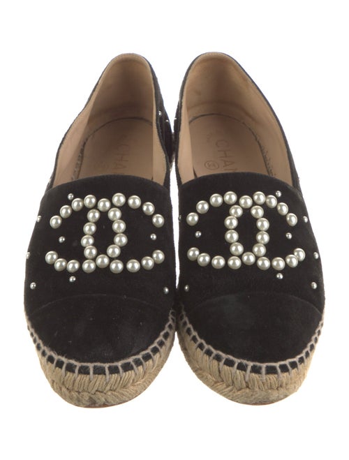 Chanel 2017 Interlocking CC Logo Espadrilles