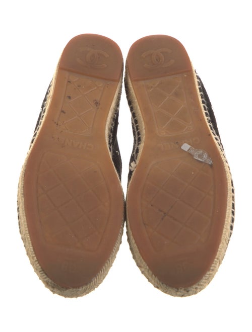 Chanel 2017 Interlocking CC Logo Espadrilles