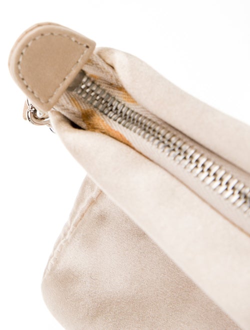 Chanel Satin Pearl CC Pochette Bag