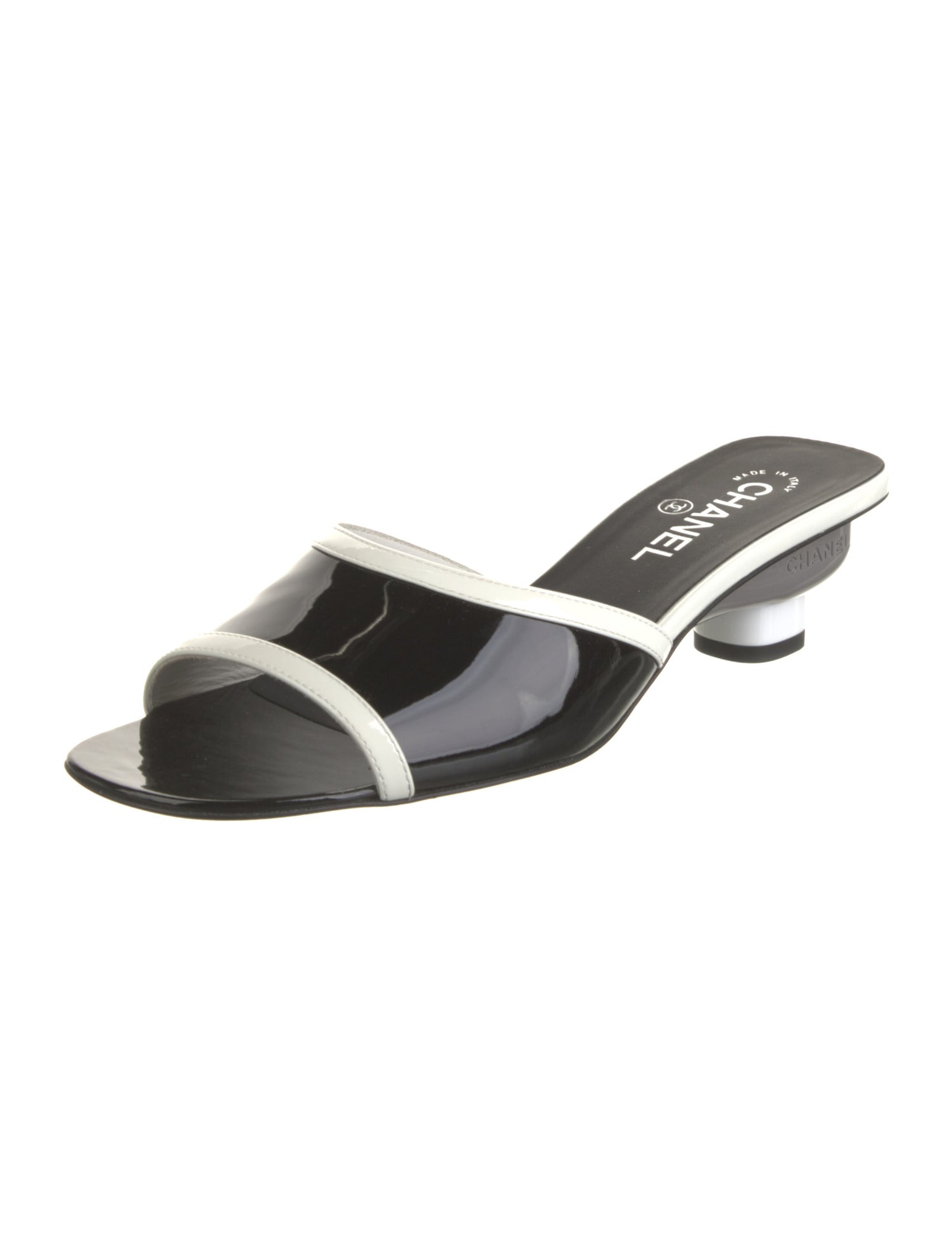 Chanel 2024 Interlocking CC Logo Slides