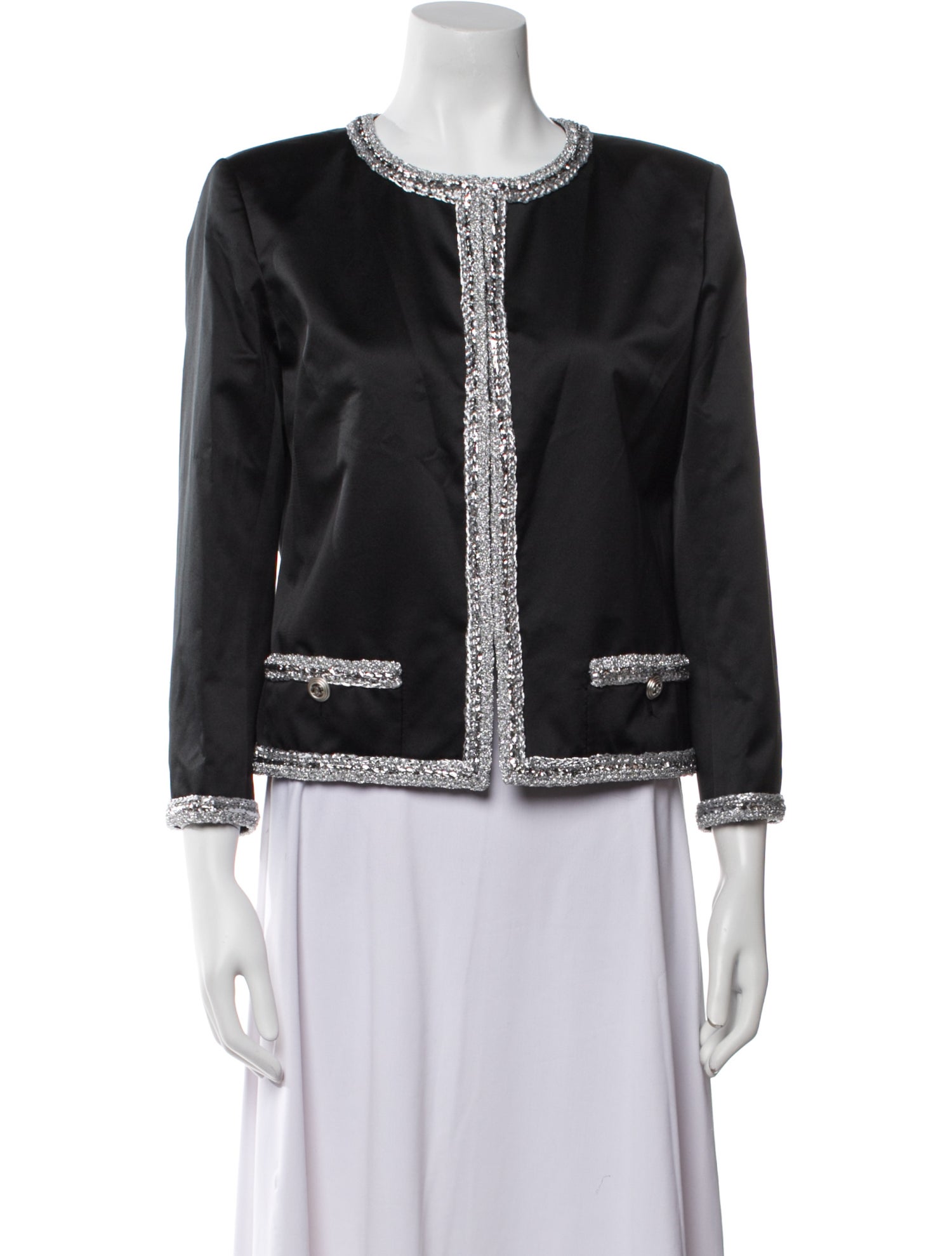 Chanel 2020 Silk Evening Jacket