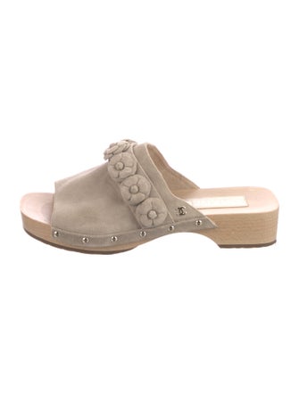 Chanel 2022 Interlocking CC Logo Slides