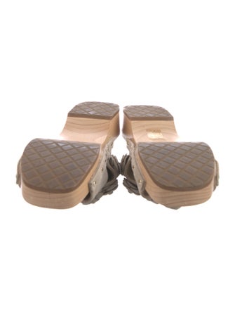 Chanel 2022 Interlocking CC Logo Slides