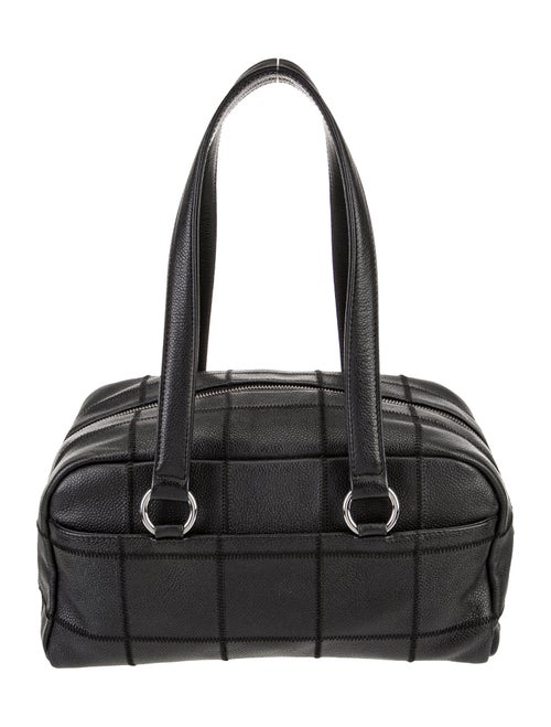 Chanel Square Quilt LAX Bowler Bag