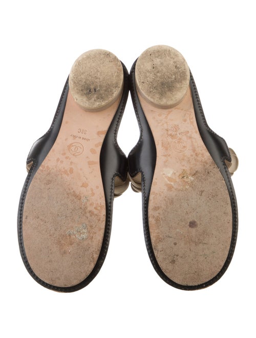 Chanel 2014 Interlocking CC Logo Slides