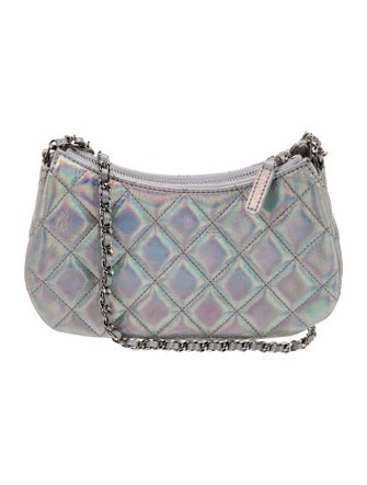 Chanel 2024 CC Iridescent Clutch w/ Chain