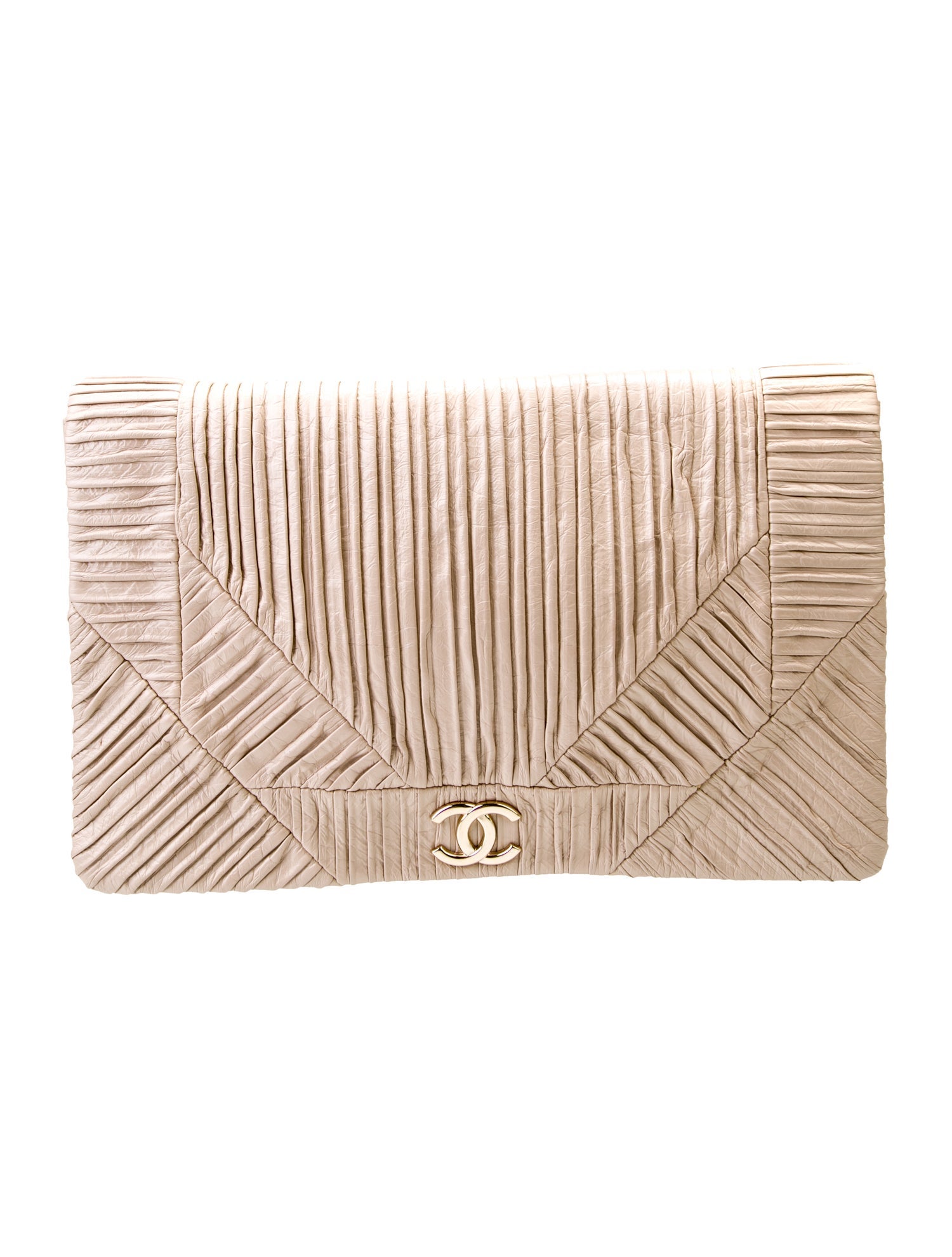 Chanel 2018 Coco Pleats Clutch