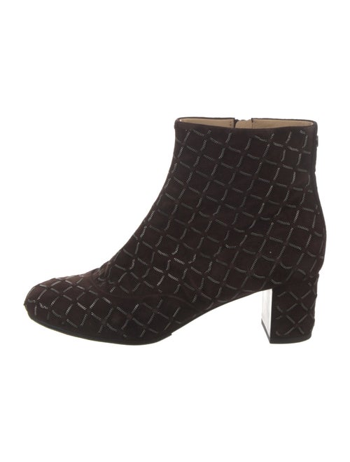 Chanel 2015 Interlocking CC Logo Boots