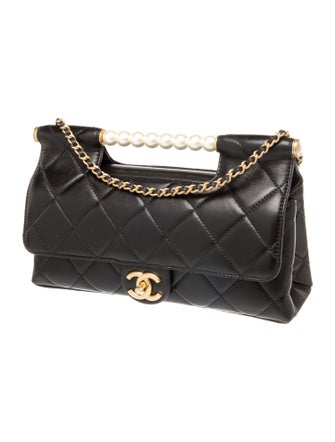 Chanel 2025 Pearl Handle Shopper