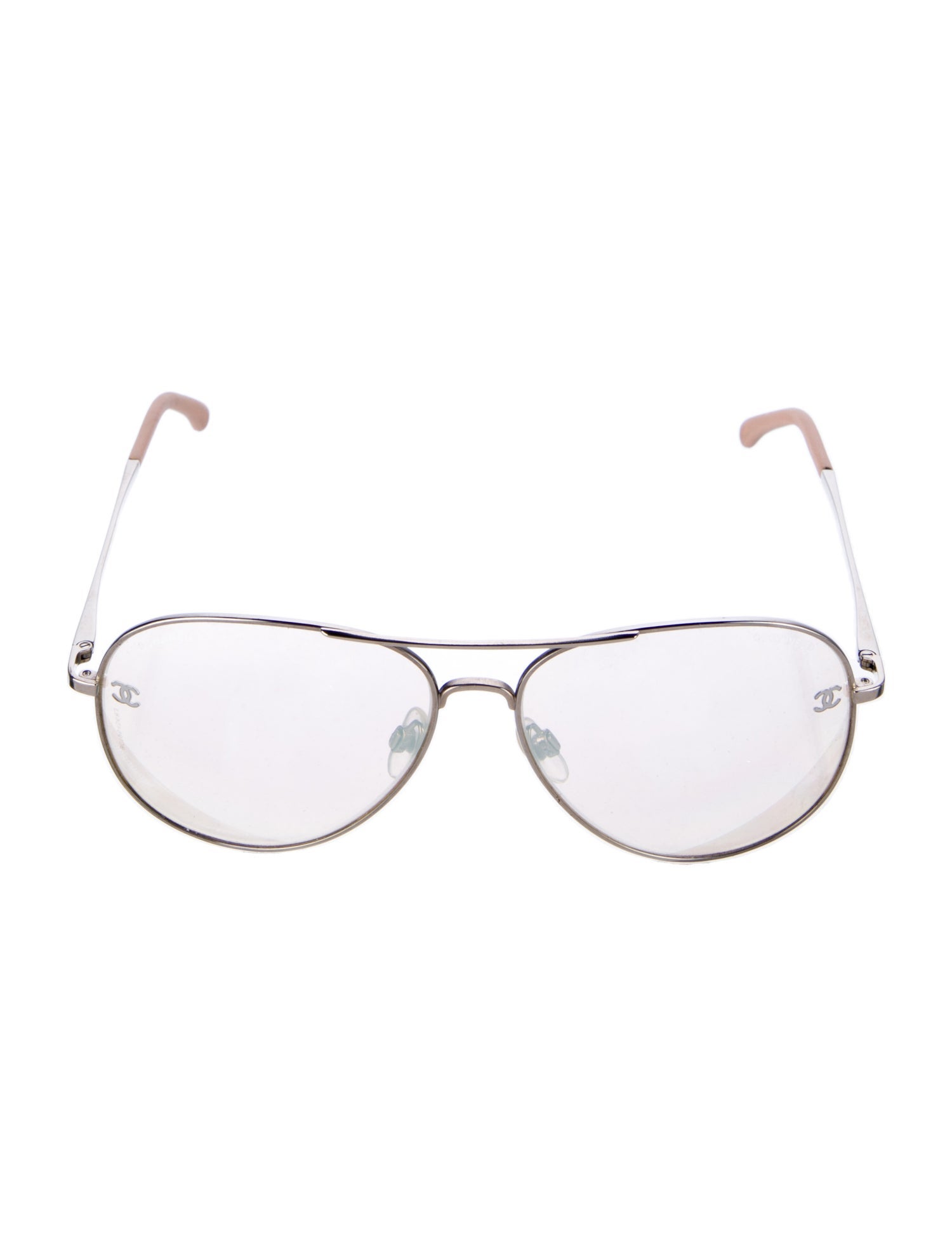 Chanel Interlocking CC Logo Aviator Sunglasses