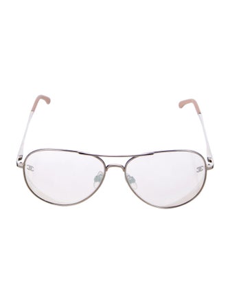 Chanel Interlocking CC Logo Aviator Sunglasses