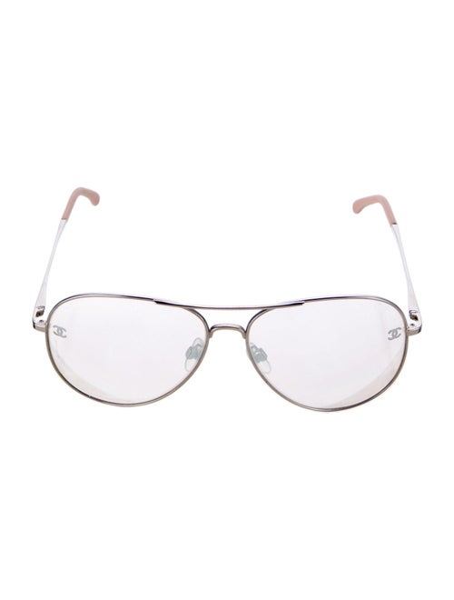 Chanel Interlocking CC Logo Aviator Sunglasses