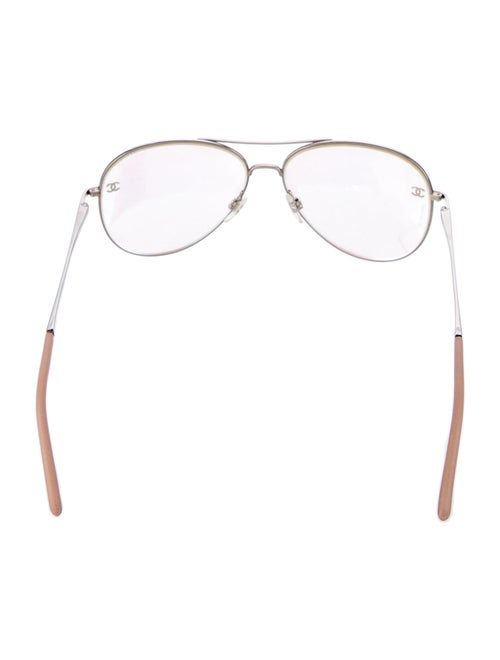 Chanel Interlocking CC Logo Aviator Sunglasses