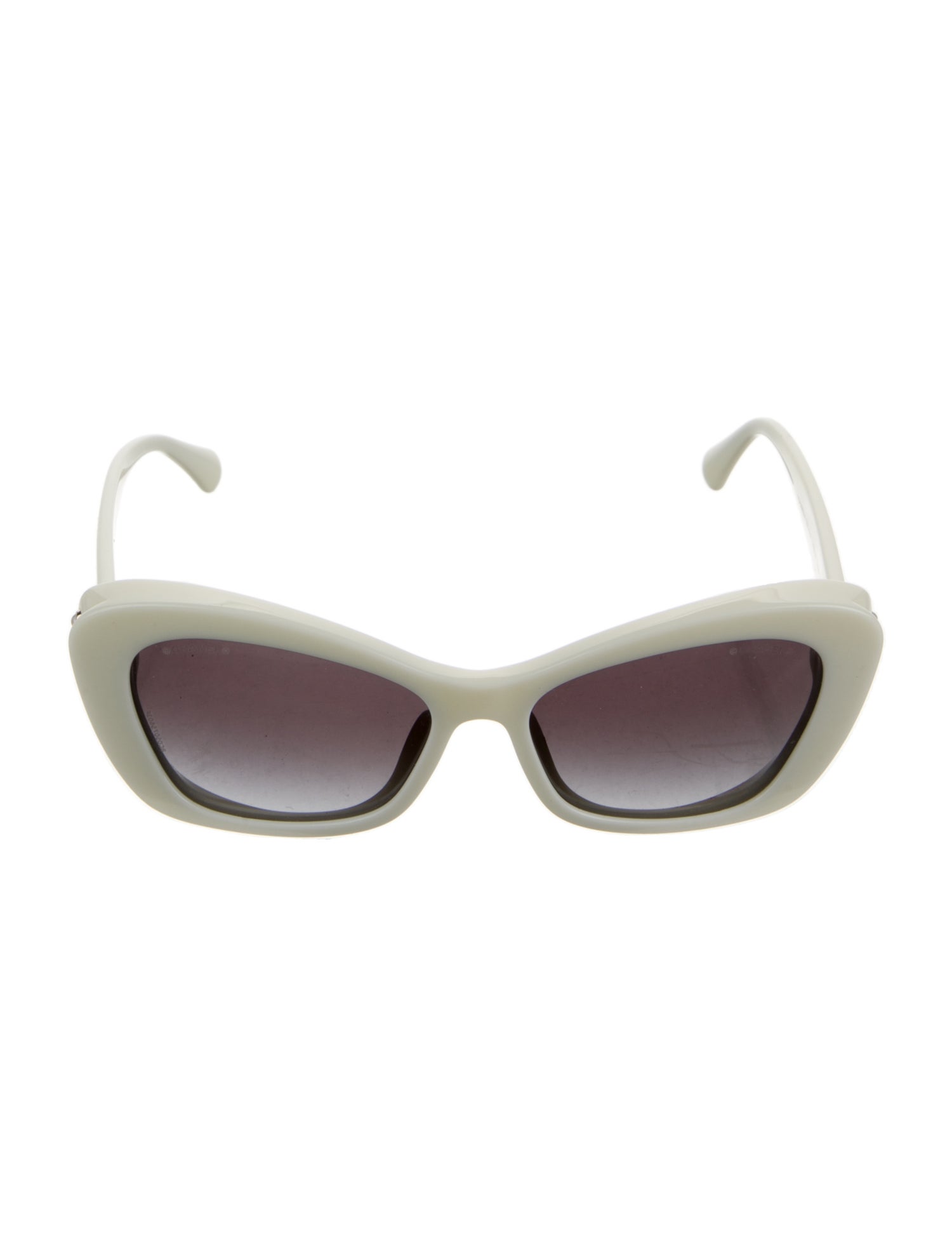 Chanel Interlocking CC Logo Cat-Eye Sunglasses