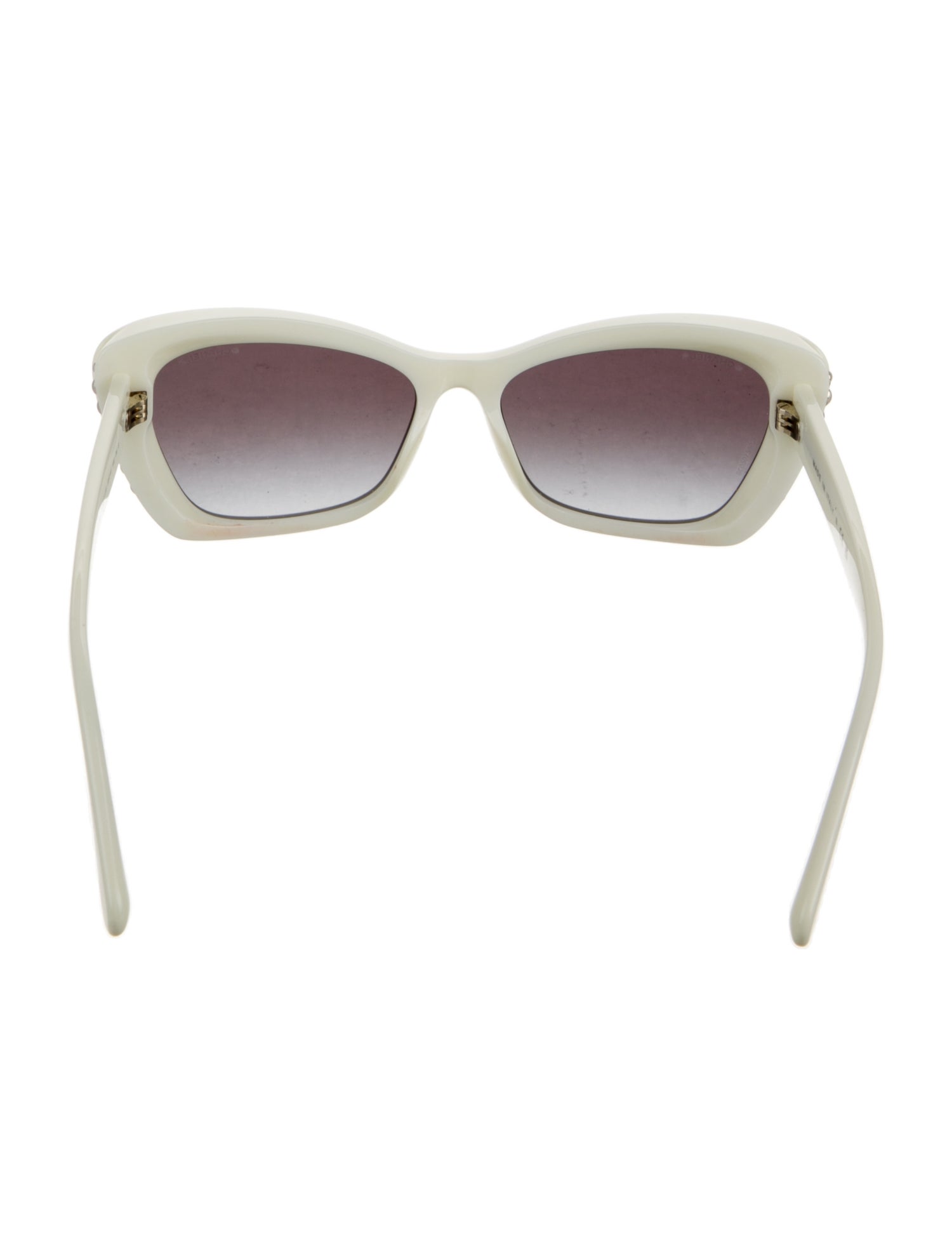 Chanel Interlocking CC Logo Cat-Eye Sunglasses