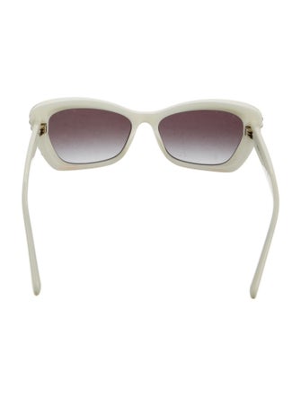 Chanel Interlocking CC Logo Cat-Eye Sunglasses