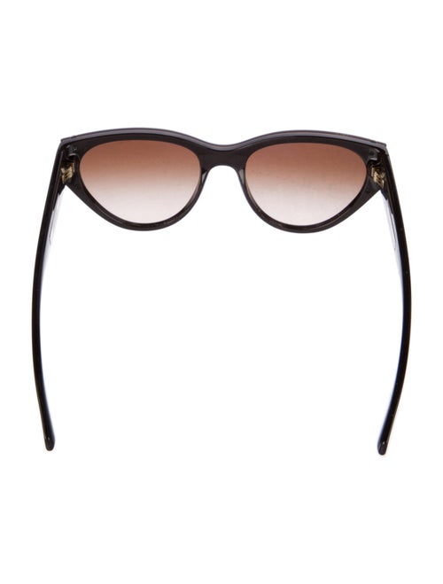 Chanel CC Cat Eye Interlocking CC Logo Sunglasses