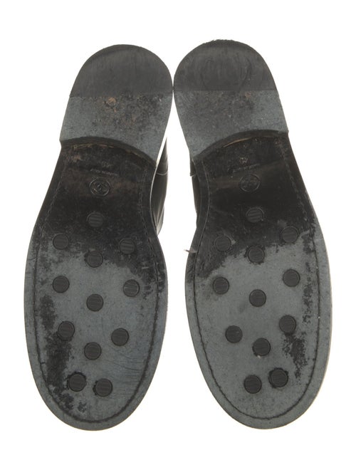 Chanel 2021 Interlocking CC Logo Combat Boots