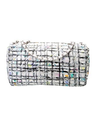 Chanel Hand-Painted Graffiti Flap Bag