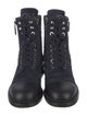 Chanel 2018 Interlocking CC Logo Combat Boots