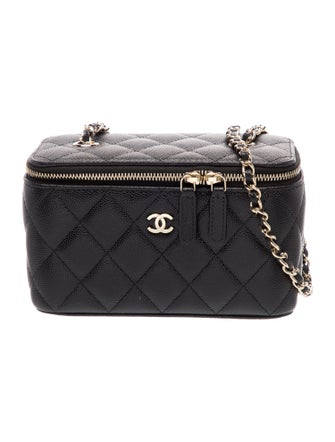 Chanel Classic Quilted Vanity w/ Chain