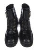 Chanel 2020 Interlocking CC Logo Combat Boots